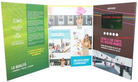 carte visuelle d'invitation d'activités promotionnelles avec la vidéo/musique de téléchargement