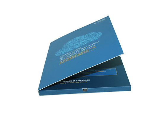 Promotion Gifts Lcd Video Brochure Event Invitation Cards With Screen And Speaker