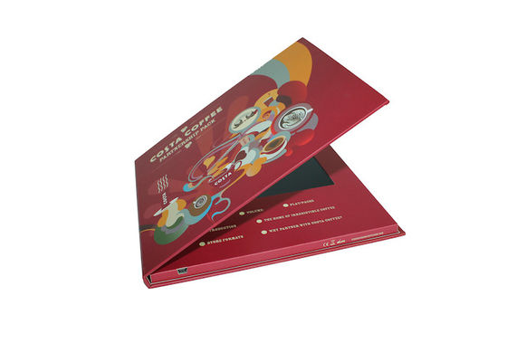 Haut-parleur visuel de la carte 8Ω 2W d'invitation de la publicité avec la batterie rechargeable