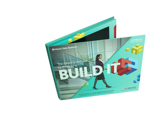 Advertising Elegant Video Invitation Card With USB port , Customized size