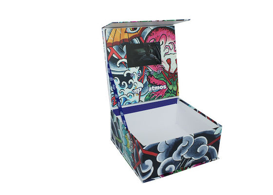 Luxury Custom LCD Screen Video Mailer With HD LED 2GB Memory A5 A4 Brochure Booklet