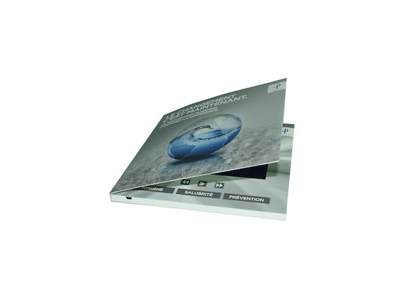 High Resolution LCD Video Brochure , 2.4" / 4.3" / 5" / 7" Video Business Cards