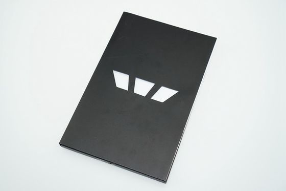 carte visuelle de brochure de mémoire faite sur commande avec le haut-parleur intégré/batterie rechargeable, taille A5