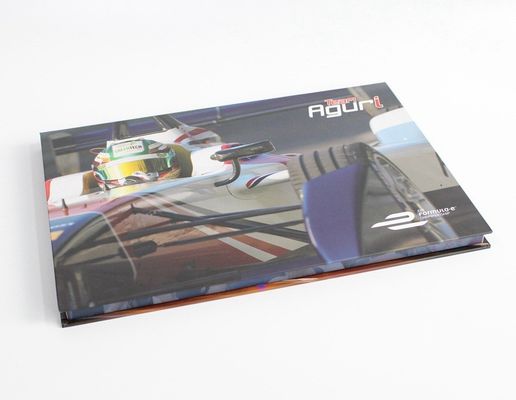 Full Colors A4 Size LCD Video Brochure For Advertising , Customized Specifications