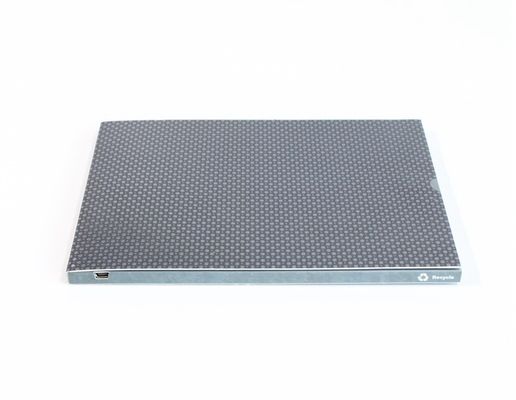 carte de voeux visuelle d'écran de 4,3 pouces avec la FCC intégrée de la CE ROHS d'usine de Shenzhen de haut-parleur/câble d'USB