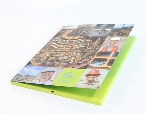 Brochure visuelle numérique de pleines couleurs de batterie rechargeable pour le cadeau, 1,8 - 7"