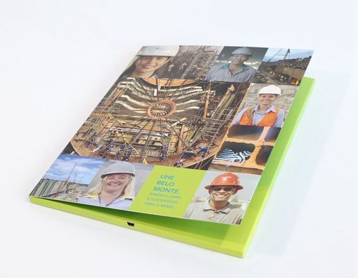 Brochure visuelle numérique de pleines couleurs de batterie rechargeable pour le cadeau, 1,8 - 7"