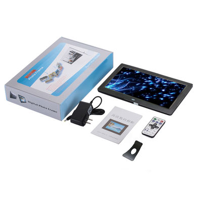 15.4'' LCD Screen 1280x800 LCD Video Brochure USB AVI Black Color Advertising Player