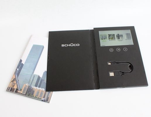 2.8 / 3.5 / 4.3 / 7" LCD Video Booklet for advertisement , gift , education