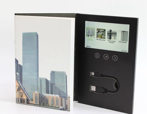 2.8 / 3.5 / 4.3 / 7" LCD Video Booklet for advertisement , gift , education