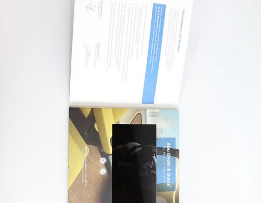 Annonce visuelle d'affichage à cristaux liquides de personnalité à extrémité élevé d'écran tactile pour des fêtes d'anniversaire