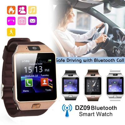 2G GSM Bluetooth Smart Watch Rubber Band For IPhone / Samsung HUAWEI / LG