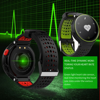 IP68 Waterproof Bluetooth Smart Bracelet , Bluetooth Sports Bracelet With 0.96 Inch Color Screen