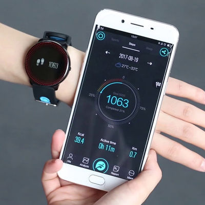 Remote Control Bluetooth Smart Bracelet , Smart Band Bracelet For Blood Pressure Monitor