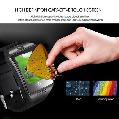 Single SIM Card Bluetooth Smart Bracelet 220 - 300mAh Battery Capacity Support Music