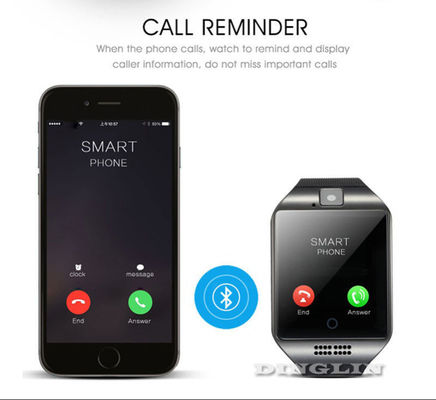 IOS / Android Bluetooth Smart Bracelet Support Facebook Whatsapp With 0.3 Mp Rear Camera
