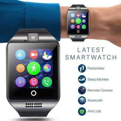 IOS / Android Bluetooth Smart Bracelet Support Facebook Whatsapp With 0.3 Mp Rear Camera