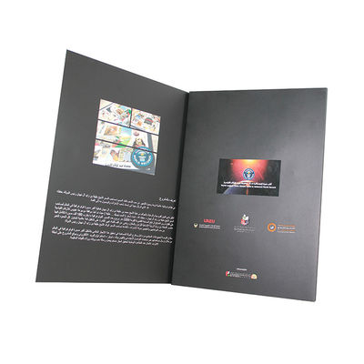 VIF Free Sample Limited boutonne l'annonce numérique visuelle de vidéo d'affichage à cristaux liquides de pleines couleurs de cartes de visite professionnelle de visite d'affichage à cristaux liquides de fonction
