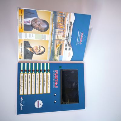 A4 7 écran électronique des cartes d'anniversaire de pouce 800x480 pour se développer d'affaires