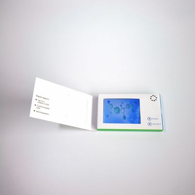 USB Port LCD Video Business Cards 128MB-8GB Memory CMYK / Matte Lamination Printing