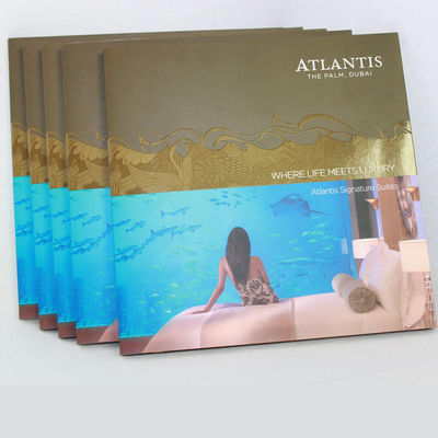 vidéo audio d'écran tactile de l'affichage à cristaux liquides 3D dans la carte de voeux de la brochure HD d'impression pour des affaires