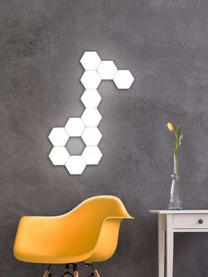 Berührungempfindliches Wand-Lampen-Plastiksechseckiges LED Quantum für Liebhaber des Geschenk-DIY