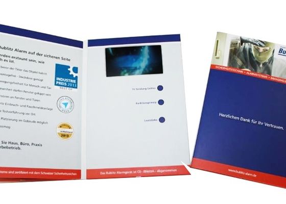 Pleine carte visuelle de brochure des couleurs LED, obtentions du diplôme/livret de vidéo fêtes d'anniversaire