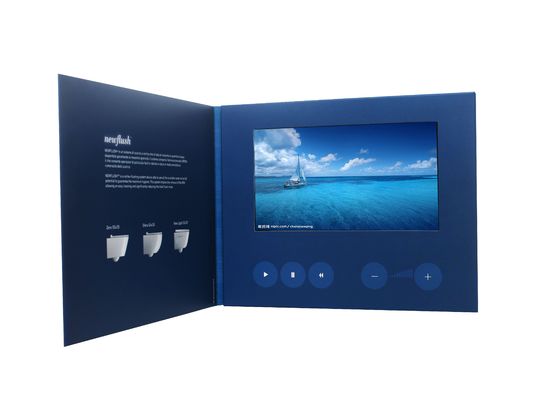 Carte vidéo de TFT LCD pour l'invitation/promotion/publicité avec l'option d'écran tactile