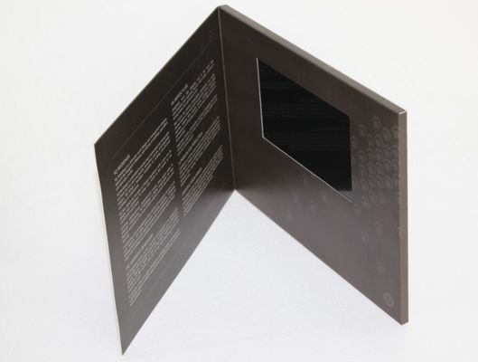 cartes de visite professionnelle de visite visuelles de salutation électronique commerciale avec l'effet de multimédia