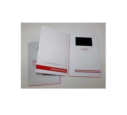 pleines vidéo 2G/4G/8G commerciale de couleurs en brochure d'impression, 2,4" - 7"