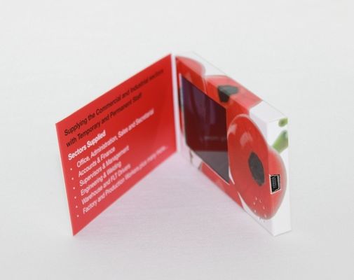 90*50 millimètre a adapté la carte de visite professionnelle de visite visuelle avec le commutateur magnétique, logo de botte