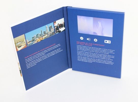 1G/2G a adapté la carte visuelle de brochure, annonce visuelle d'affichage à cristaux liquides pour les veremonies s'ouvrants