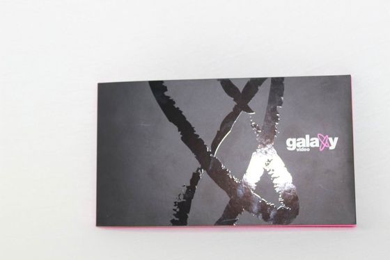 Multi - paginez les cartes de visite professionnelle de visite visuelles numériques électroniques avec l'effet de multimédia