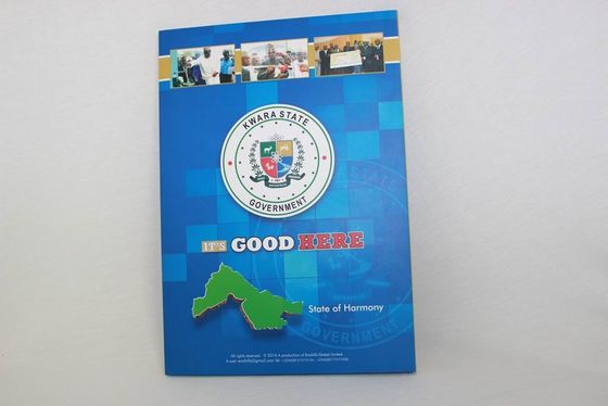 2.4" advertisement Video Booklet with customized brochure buttons / switch
