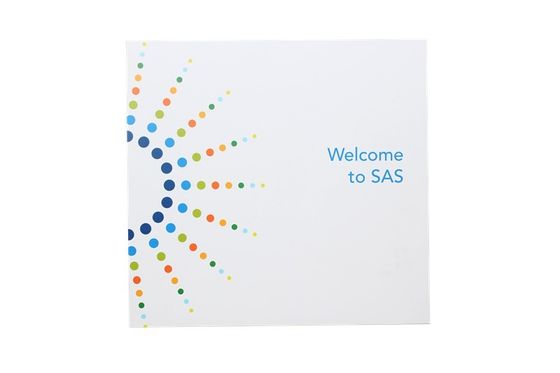 Annonce visuelle d'affichage à cristaux liquides de l'invitation A4/A5 pour des cadeaux/souvenir, carte vidéo d'affichage à cristaux liquides