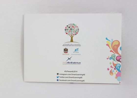 3,5 pouces ont annoncé la carte visuelle de brochure d'écran intelligent de TFT avec le commutateur magnétique