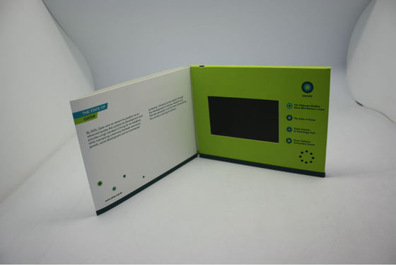 celebration event lcd video greeting card With Magnetic switch , ON / OFF button switch