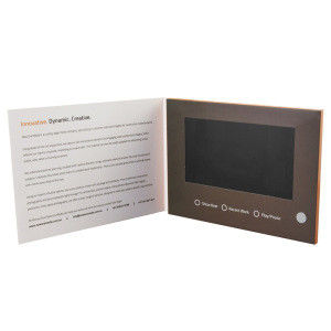 Cartes de visite professionnelle de visite visuelles d'affichage à cristaux liquides de port USB pour les veremonies s'ouvrants, 2,4 pouces - 10,1 pouces