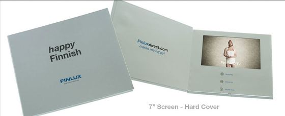 7 Inch TFT LCD Video Card Video Greeting Card Video Brochure For Promotion