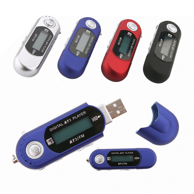 USB-Blitz MP3-Musik-Spieler-Spieler-LCD-Bildschirm-Digital-Sprachaufnahme-Funktion