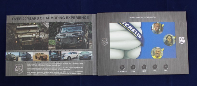 1,8/2,4/2,8/3,5/4,3/5/7/10" carte postale visuelle pour des affaires promotionnelles