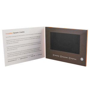 Cartes de visite professionnelle de visite visuelles d'affichage à cristaux liquides de port USB pour les veremonies s'ouvrants, 2,4 pouces - 10,1 pouces