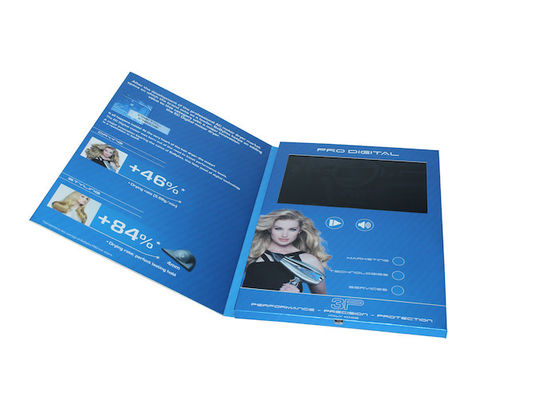 โฟร์พิมพ์ภาพในโบรชัวร์การพิมพ์ที่มีหน้าจอ TFT / พอร์ต USB, นามบัตรวิดีโอ