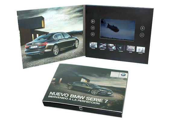 512 MB colorful printing HD Digital touch screen Flip Book Video for festival